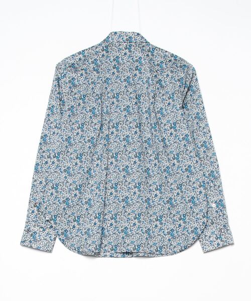 Paul Smith（ポールスミス）の「ウィメンズ リバティプリント 長袖シャツ / 255009 SH169（シャツ/ブラウス・レディース・ホワイト/ライトブルー・40/38/42）」の3枚目の写真
