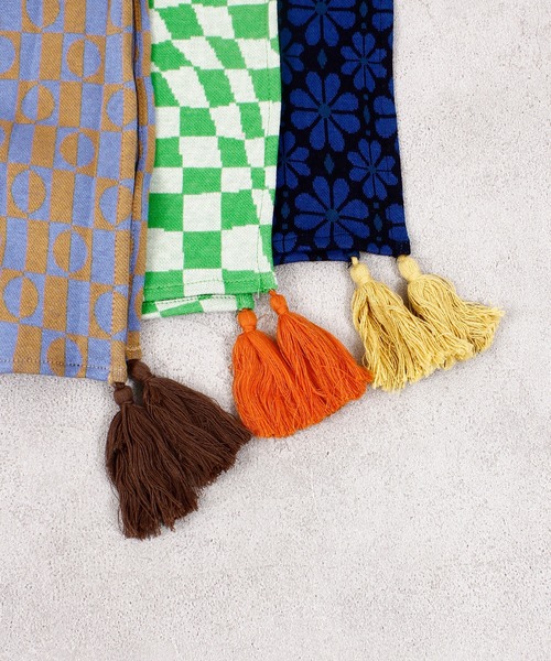 MARKEY'S（マーキーズ）の「総柄ジャガードカラー（付け襟・キッズ・ブルー系その他/イエロー系その他/ライトグリーン・FREE）」の5枚目の写真