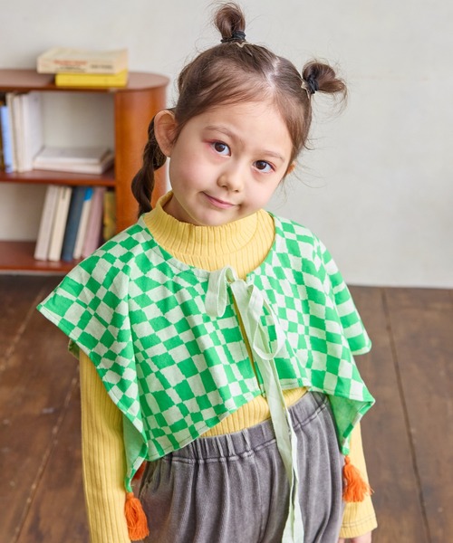 MARKEY'S（マーキーズ）の「総柄ジャガードカラー（付け襟・キッズ・ブルー系その他/イエロー系その他/ライトグリーン・FREE）」の14枚目の写真