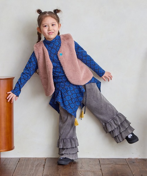 MARKEY'S（マーキーズ）の「総柄ジャガードカラー（付け襟・キッズ・ブルー系その他/イエロー系その他/ライトグリーン・FREE）」の19枚目の写真