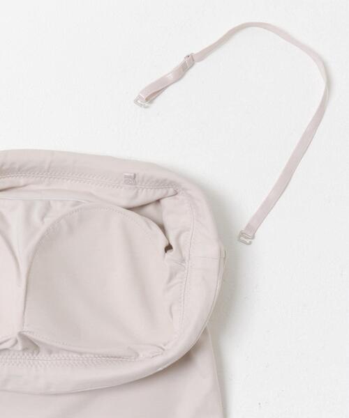 URBAN RESEARCH ROSSO WOMEN（アーバンリサーチ　ロッソ）の「kaene　ベアトップキャミソール（キャミソール・レディース・ブラック/ベージュ・FREE）」の8枚目の写真