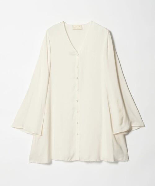 AEWEN MATOPH シャツワンピース セール】＜AEWEN MATOPH＞ウエストダーツ シャツマキシワンピース