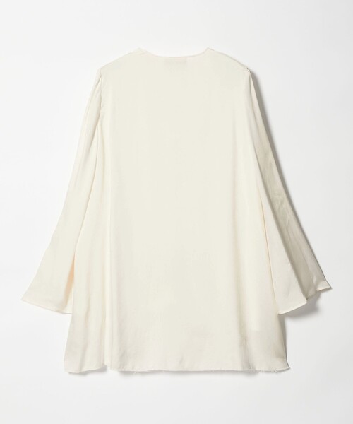 AEWEN MATOPH（イウエン マトフ）の「＜AEWEN MATOPH＞フレアVネックシャツワンピース（ワンピース・レディース・ホワイト/ブラック・FREE）」の20枚目の写真