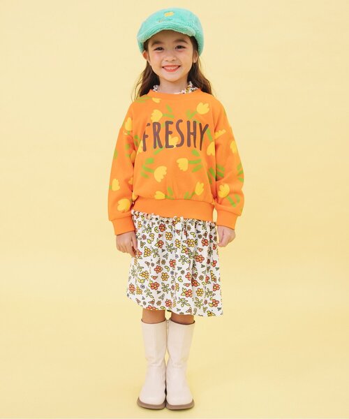 BREEZE（ブリーズ）の「【WEB限定】ボアキャップ（キャップ・キッズ・ブルー/アイボリー・50/54/58）」の3枚目の写真