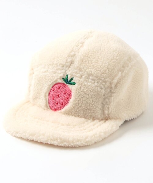 BREEZE（ブリーズ）の「【WEB限定】ボアキャップ（キャップ・キッズ・ブルー/アイボリー・50/54/58）」の9枚目の写真