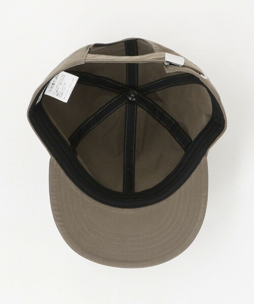 BEAUTY&YOUTH UNITED ARROWS（ビューティーアンドユースユナイテッドアローズ）の「ブラッシュド ポリエステル ナイロン 6パネル キャップ（キャップ・メンズ・ブラウン系/ブラック・FREE）」の11枚目の写真