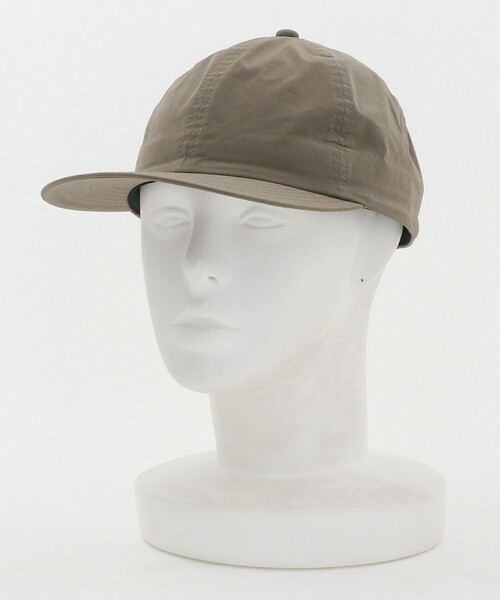 BEAUTY&YOUTH UNITED ARROWS（ビューティーアンドユースユナイテッドアローズ）の「ブラッシュド ポリエステル ナイロン 6パネル キャップ（キャップ・メンズ・ブラウン系/ブラック・FREE）」の3枚目の写真