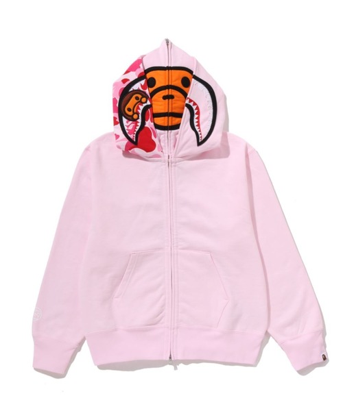 MILO SHARK FULL ZIP DOUBLE HOODIE（パーカー）｜A BATHING APE（ア