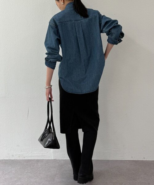 LOUNGEDRESS（ラウンジドレス）の「ニットスカート+パンツセット（その他パンツ・レディース・ブラック/ベージュ・MEDIUM/SMALL）」の5枚目の写真