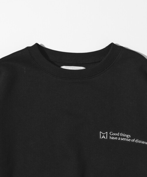 Firsthand（ファーストハンド）の「MA Firsthand/マ ファーストハンド MA ベーシックロゴ刺繍 クルーネックスウェット / 裏毛 / リラックスフィット（スウェット・メンズ・オリーブ/ブラック/オフホワイト/グレー・LARGE/MEDIUM）」の14枚目の写真