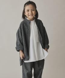 IENA ENFANT（イエナアンファン）の「《予約》MOUN TEN. / マウンテン 別注 cotton tweed shirt kids（シャツ/ブラウス・キッズ）」