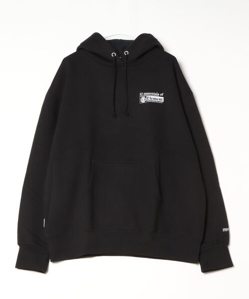 ELEMENT（エレメント）の「エレメント  ESSENTIAL HOOD エクストリームスポーツ スウェットパーカー（パーカー・メンズ・グレー/ブラック・M/L/LL）」の2枚目の写真