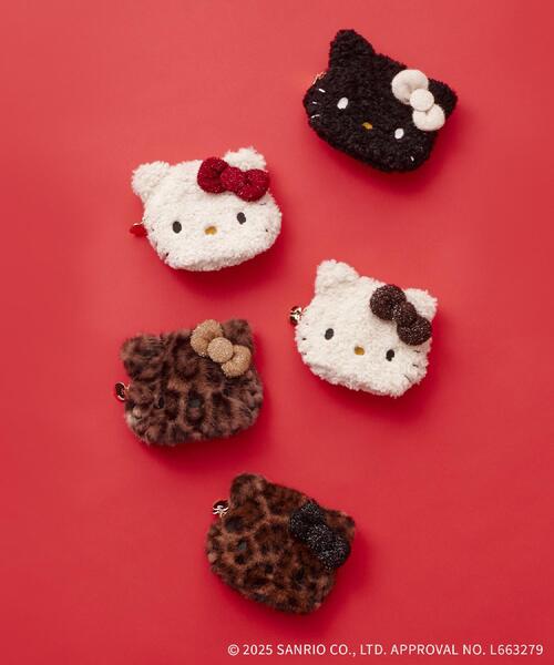 セール】【ハローキティ】フェイス型ふわふわポーチ（ポーチ）｜OPAQUE