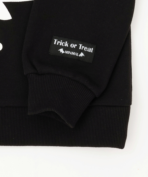 minimal（ミニマル）の「ハロウィンアソートプルオーバー（スウェット・キッズ・オレンジ/アイボリー/ブラック・90cm/110cm/120cm/130cm/100cm/140cm）」の7枚目の写真