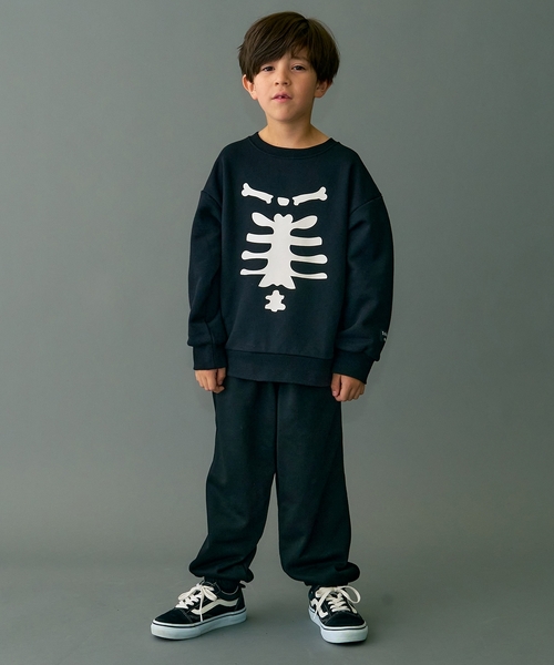 minimal（ミニマル）の「ハロウィンアソートプルオーバー（スウェット・キッズ・オレンジ/アイボリー/ブラック・90cm/110cm/120cm/130cm/100cm/140cm）」の18枚目の写真