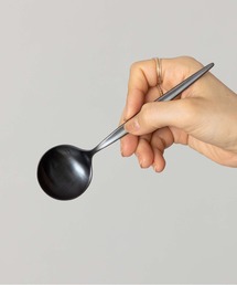 kuros'（クロス）の「燕三条 ブラックステンレス スープスプーン（カトラリー）」