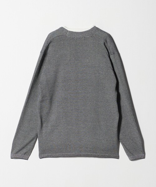 A DAY IN THE LIFE UNITED ARROWS(アデイインザライフユナイテッドアローズ)の「ハイゲージカーディガン+Tシャツ ブラック -セットアイテム・ハンドウォッシャブル-<A DAY IN THE LIFE>(カーディガン/ボレロ・メンズ・ブラック・L/M)」の2枚目の写真