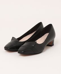 MELMO（メルモ）の「スクエアトゥデザインパンプス（パンプス）」