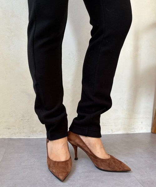 DouDou（ドゥドゥ）の「サイドファスナーレギンスパンツ（その他パンツ・レディース・ブラック/ベージュ・FREE/PS）」の11枚目の写真