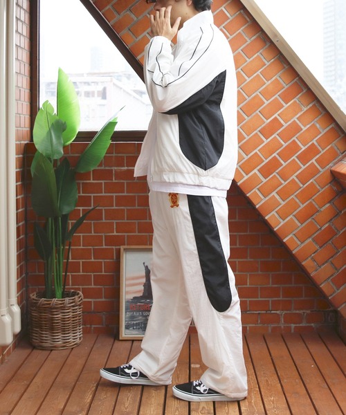 ８(eight)（エイト）の「ナイロン切替ブルゾン（ブルゾン・メンズ・ホワイト/ブラック/グリーン・LARGE/MEDIUM）」の17枚目の写真