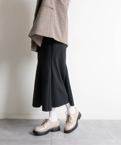 Fabby fabby（ファビィーファビィー）の「レースアップマニッシュシューズ（スニーカー・レディース・ベージュ系その他/ブラック系その他/ブラック・MEDIUM/LARGE/SMALL）」の16枚目の写真