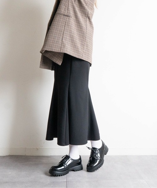 Fabby fabby（ファビィーファビィー）の「レースアップマニッシュシューズ（スニーカー・レディース・ベージュ系その他/ブラック系その他/ブラック・MEDIUM/LARGE/SMALL）」の9枚目の写真