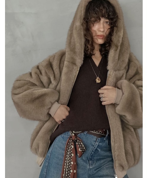 2025AW COLLECTION]フォーファーフーディーブルゾン（ブルゾン）｜Re