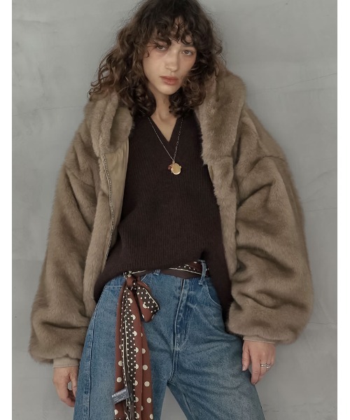 2025AW COLLECTION]フォーファーフーディーブルゾン（ブルゾン）｜Re