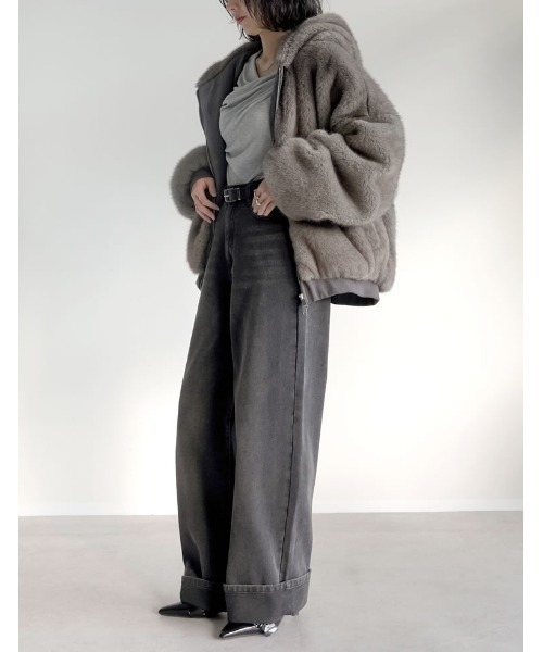 2025AW COLLECTION]フォーファーフーディーブルゾン（ブルゾン）｜Re