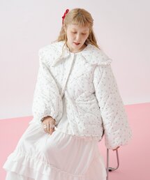 ジャケット/アウター（ホワイト/白色系・フリル）ファッション通販