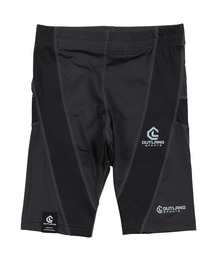 TETE（テット）の「【TETE SELECTION】骨盤矯正コンプレッションハーフスパッツ/スポーツインナー 加圧シャツ ストレッチ ラグラン トレーニング ランニング ジム（スポーツグッズ）」