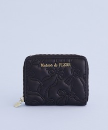 Maison de FLEUR(メゾンドフルール)の【予約】リボンキルティングフラグメントケース(カードケース)