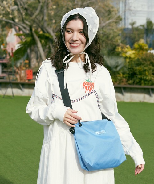 MILKFED.（ミルクフェド）の「BFF SHOULDER BAG（ショルダーバッグ・レディース・ライトブルー/ブラック/パープル・ONE SIZE）」の3枚目の写真