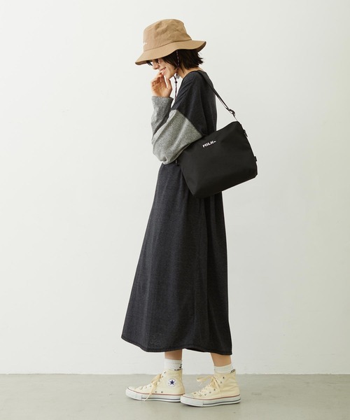 MILKFED.（ミルクフェド）の「BFF SHOULDER BAG（ショルダーバッグ・レディース・ライトブルー/ブラック/パープル・ONE SIZE）」の16枚目の写真