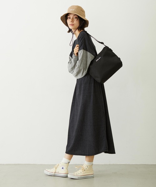 MILKFED.（ミルクフェド）の「BFF SHOULDER BAG（ショルダーバッグ・レディース・ライトブルー/ブラック/パープル・ONE SIZE）」の17枚目の写真