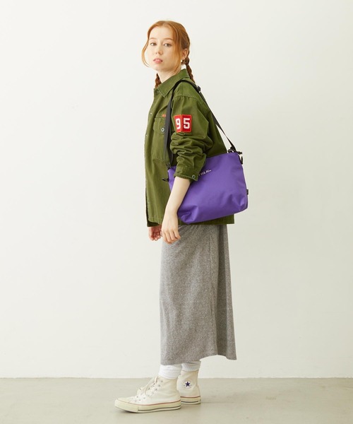 MILKFED.（ミルクフェド）の「BFF SHOULDER BAG（ショルダーバッグ・レディース・ライトブルー/ブラック/パープル・ONE SIZE）」の19枚目の写真