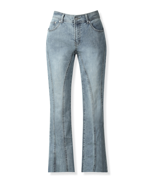 AVANDRESS(アバンドレス )の「Thin Bootscut Pants DEEP BLUE(デニムパンツ・レディース・ダークブルー・SMALL/MEDIUM/LARGE/X-LARGE)」の16枚目の写真