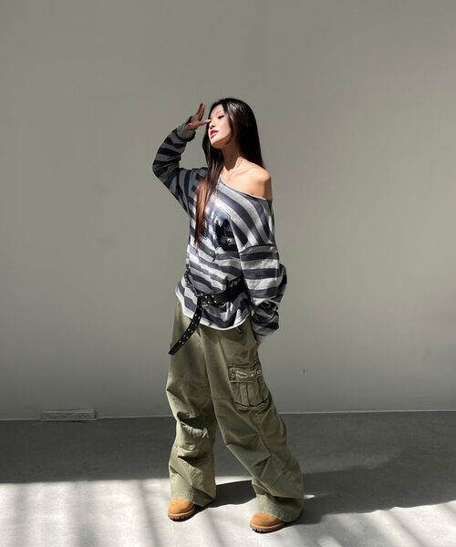 Midnight Move（ミッドナイトムーブ）の「vt cargo pants (khaki)（その他パンツ・レディース・その他・SMALL/MEDIUM）」の6枚目の写真