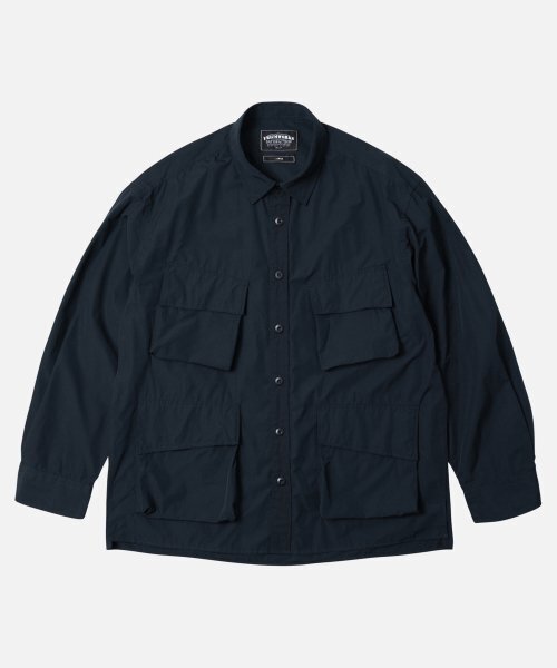 FRIZMWORKS(フリズムワークス)の「CP FATIGUE SHIRT JACKET _ NAVY(シャツ/ブラウス・メンズ・その他・MEDIUM/LARGE/X-LARGE)」の1枚目の写真