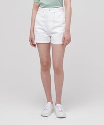 MUSINSA STANDARD WOMAN（ムシンサスタンダードウーマン）の「WOMENS BASIC DENIM SHORTS [WHITE]（デニムパンツ）」
