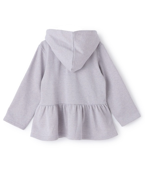 sense of wonder（センスオブワンダー）の「ラメ裏毛ジップアップパーカ（パーカー・キッズ・ネイビー/ラベンダー・90cm/130cm/110cm/100cm/120cm）」の3枚目の写真