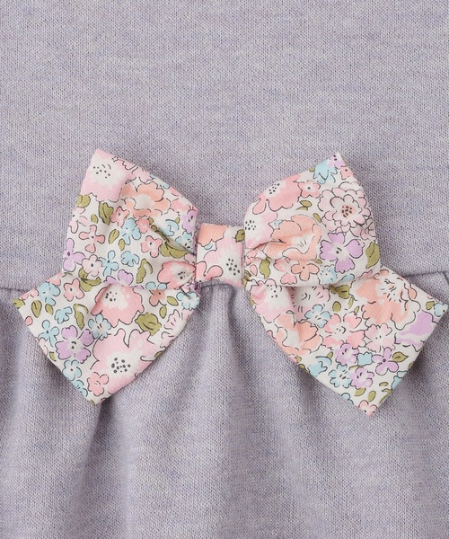 sense of wonder（センスオブワンダー）の「ラメ裏毛ジップアップパーカ（パーカー・キッズ・ネイビー/ラベンダー・90cm/130cm/110cm/100cm/120cm）」の6枚目の写真