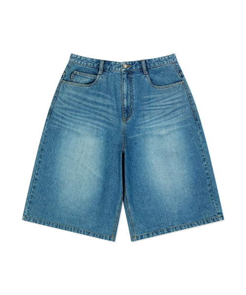 Wacky WiLLy(ワッキーウィリー)の「バミューダデニムミドルパンツブルー(デニムパンツ・レディース・その他・SMALL/MEDIUM/LARGE/X-LARGE)」の3枚目の写真