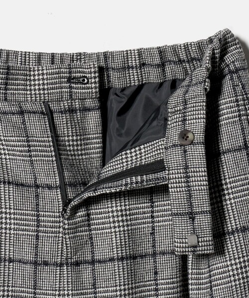 セール】チェック ワイドタックパンツ（その他パンツ）｜BEAUTY&YOUTH