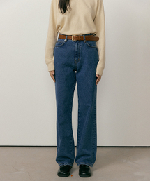 LINGSEOUL（リングソウル）の「indigo washing denim pants（デニムパンツ・レディース）」