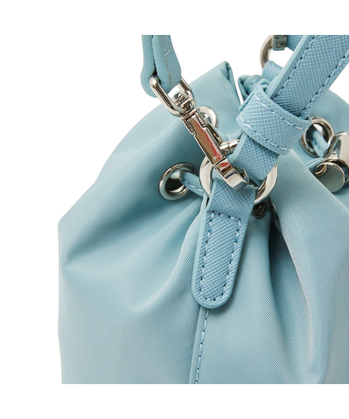 LAP(ラップ)の「MINIMAL BUCKET BAG AR7AB841(トートバッグ・レディース・ブラック/ピンク/ブルー/アイボリー・FREE)」の12枚目の写真