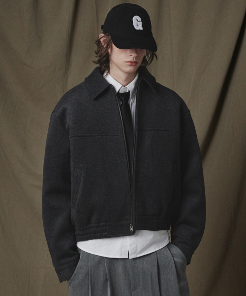 GLW(ジーエルダブリュ)の「ヘビーウェイトブルゾンチャコール(ブルゾン・レディース・その他・SMALL/MEDIUM/LARGE)」の3枚目の写真