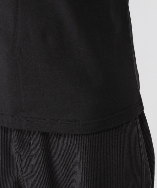 GLOBAL WORK（グローバルワーク）の「Fffit エフィット/あったかコットンインナーTシャツ/9分袖/600063（Tシャツ/カットソー・レディース・アイボリー/ブラック/ホワイト・SMALL/LARGE/MEDIUM/X-LARGE）」の22枚目の写真