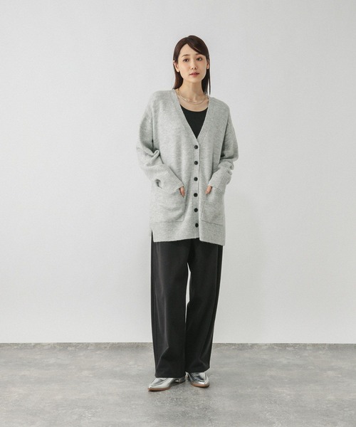 GLOBAL WORK（グローバルワーク）の「Fffit エフィット/あったかコットンインナーTシャツ/9分袖/600063（Tシャツ/カットソー・レディース・アイボリー/ブラック/ホワイト・SMALL/LARGE/MEDIUM/X-LARGE）」の8枚目の写真