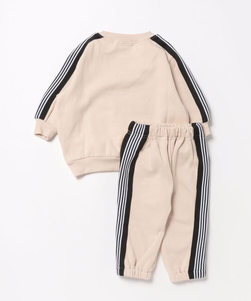 MARKEY'S（マーキーズ）の「【LSP WOW!】セットアップ　裏起毛ワンポイントサイドラインBIGスウェット（セットアップ・キッズ・アイボリー/グリーン/ブラウン/ネイビー/チャコール・80/90/100/110/120/130/140/150）」の11枚目の写真